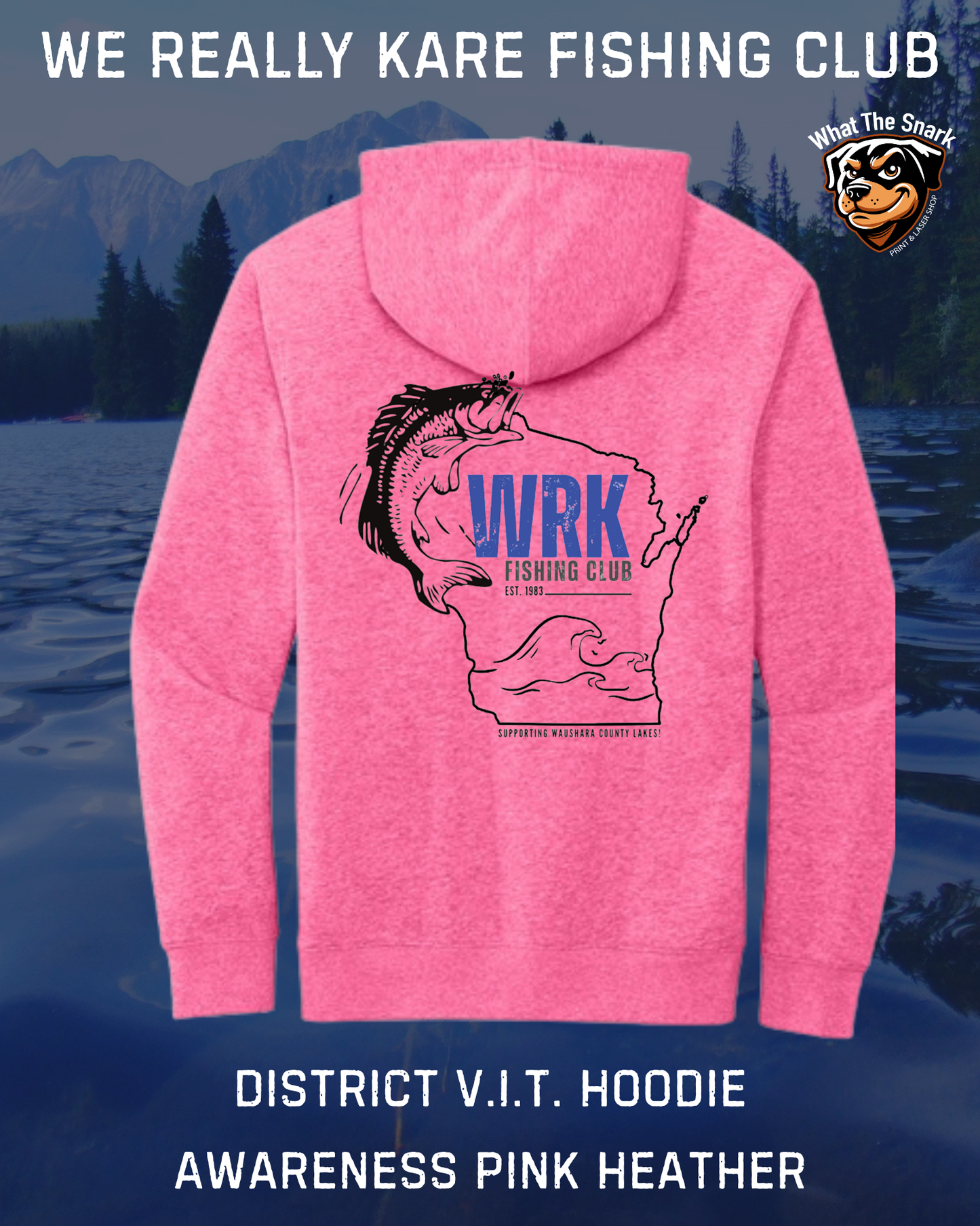 WRK District VIT Fleece Logo Hoodie