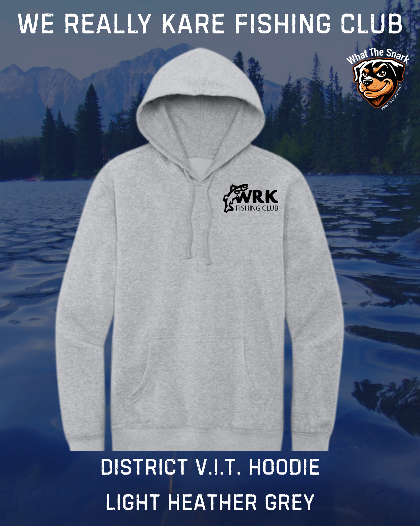 WRK District VIT Fleece Logo Hoodie