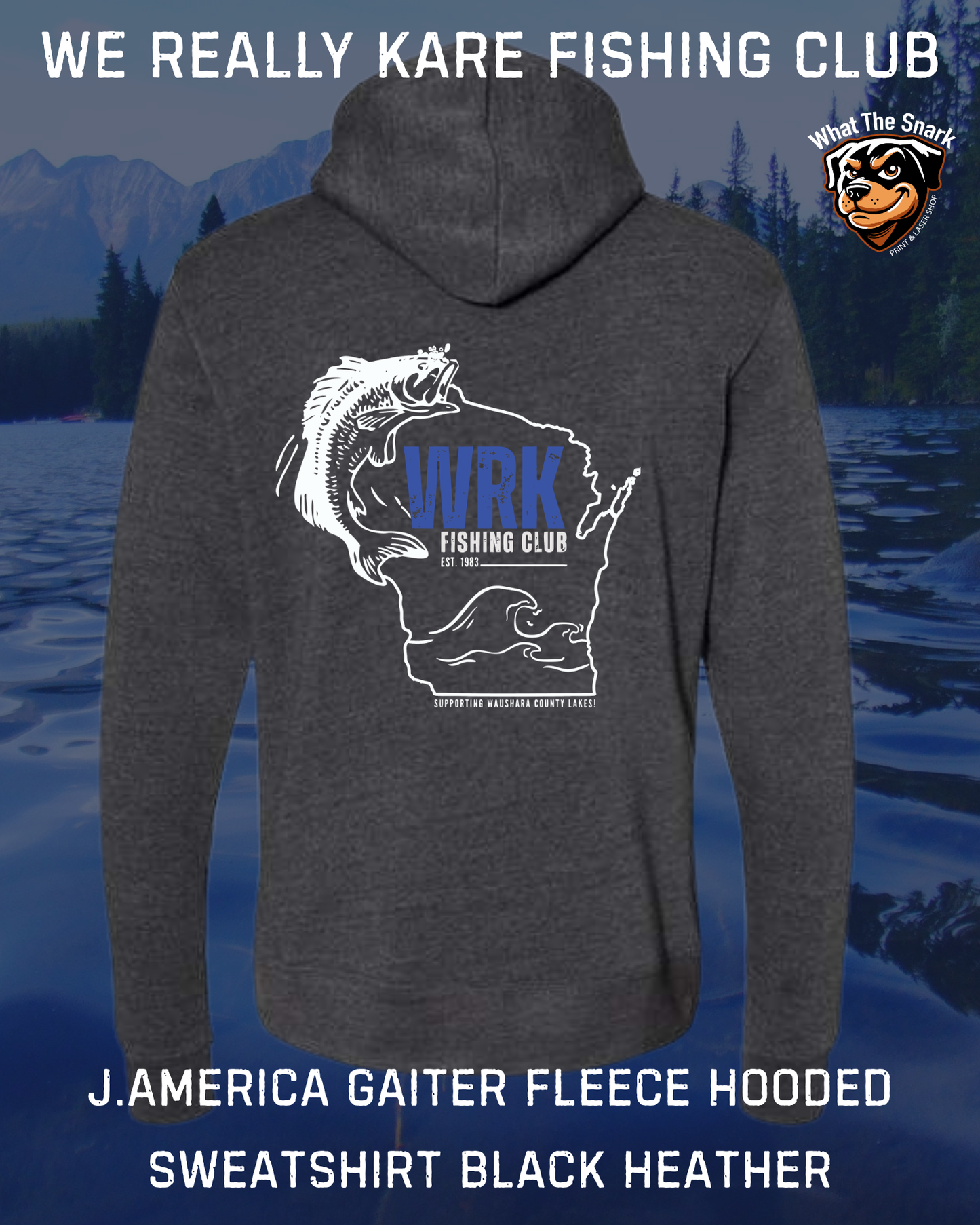 WRK Logo Gaiter Hoodie
