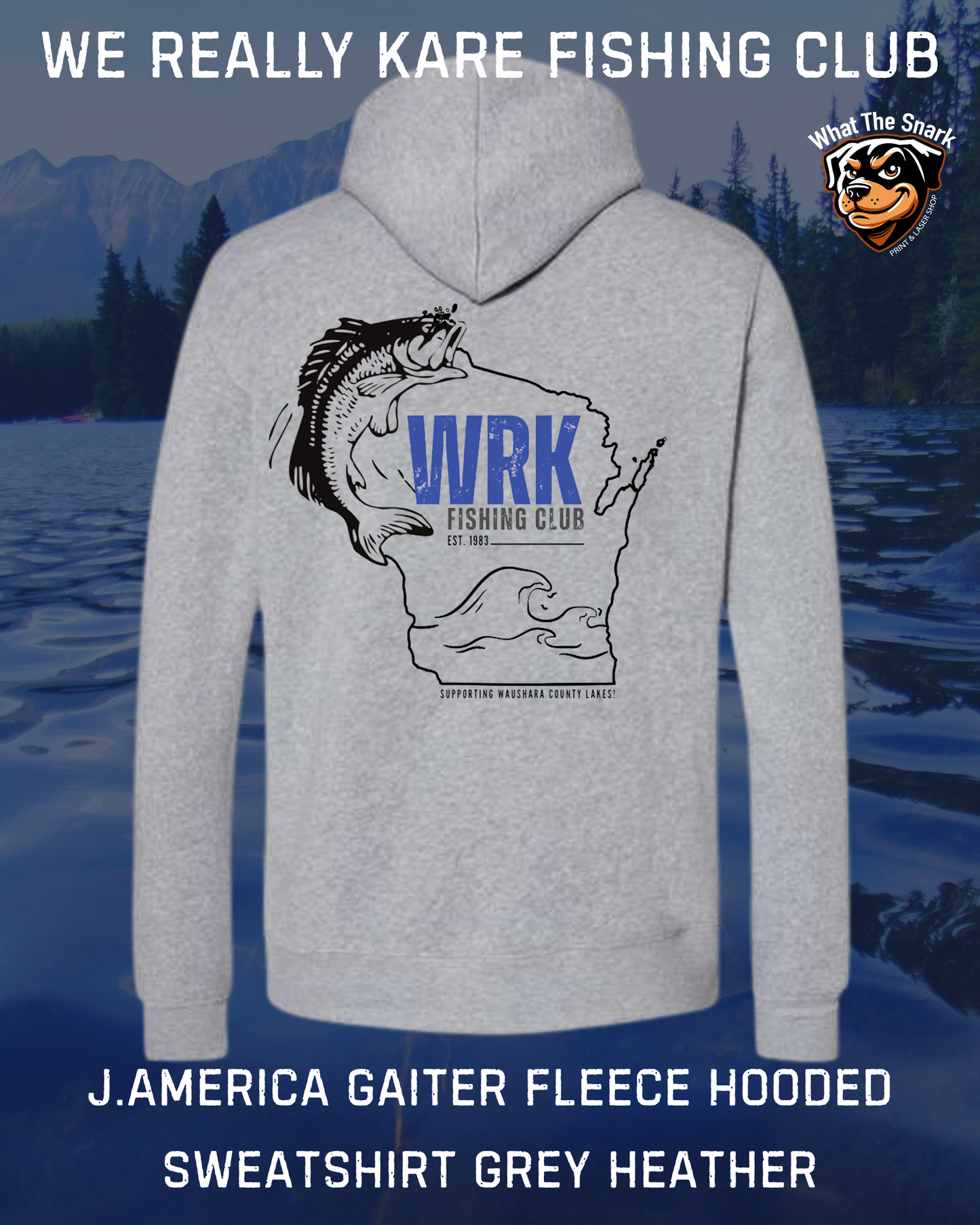 WRK Logo Gaiter Hoodie