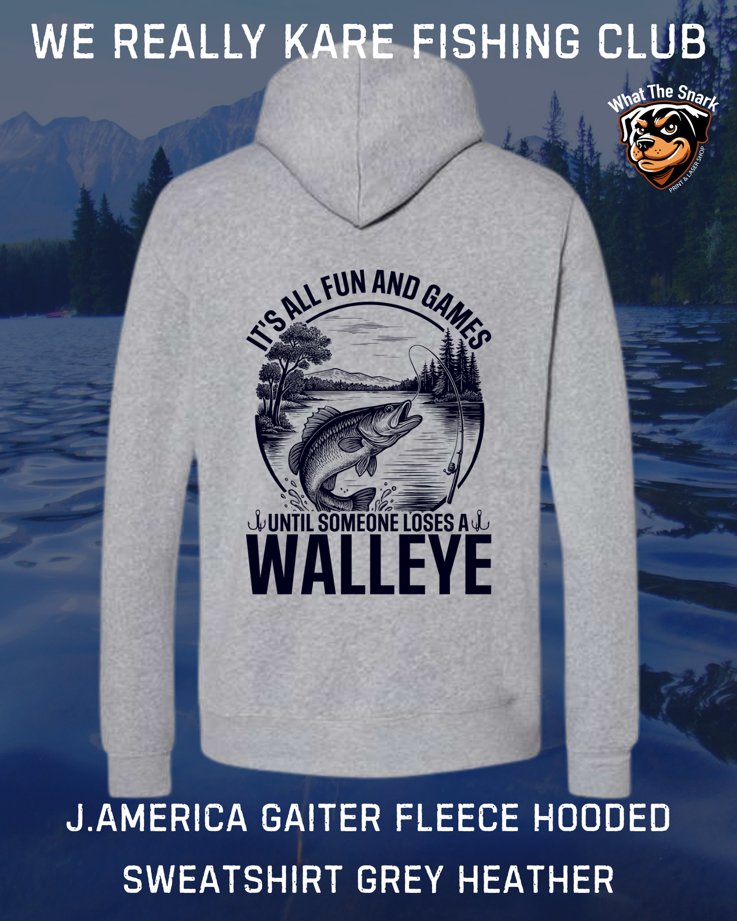WRK Walleye Hoodie