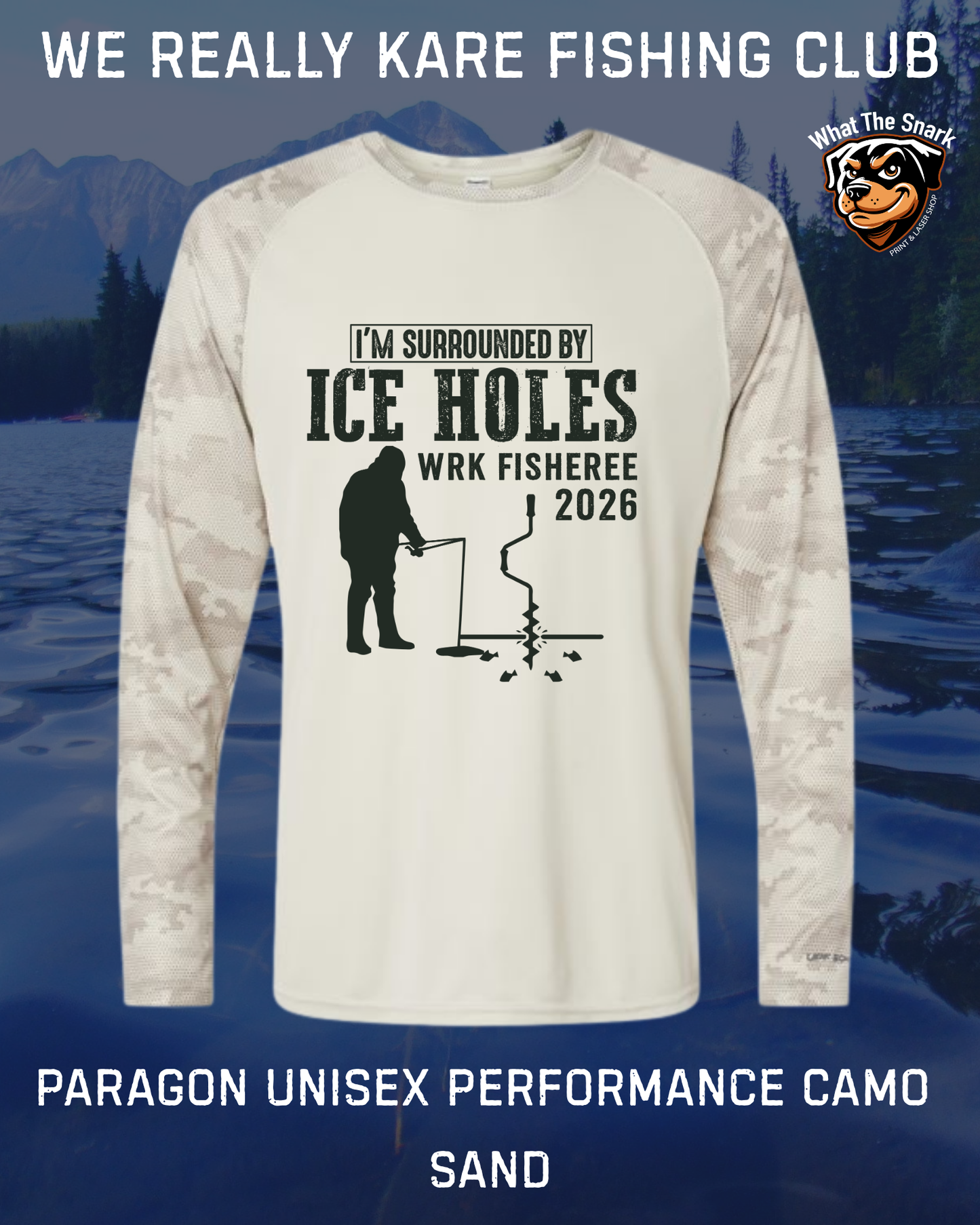 WRK Iceholes Everywhere Long Sleeve Performance Tee